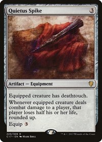 Quietus Spike, Commander 2017