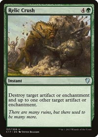 Relic Crush, Commander 2017