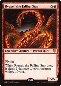 Ryusei, the Falling Star, Commander 2017