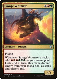 Savage Ventmaw, Commander 2017