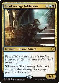 Shadowmage Infiltrator, Commander 2017