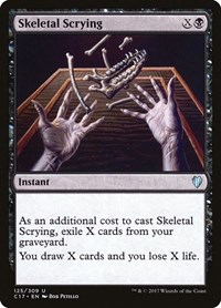 Skeletal Scrying, Commander 2017