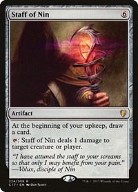 Staff of Nin, Commander 2017