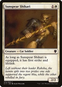 Sunspear Shikari, Commander 2017