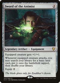 Sword of the Animist, Commander 2017