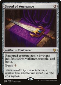 Sword of Vengeance, Commander 2017