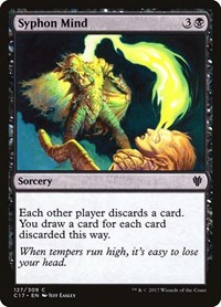 Syphon Mind, Commander 2017