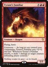 Tyrant's Familiar, Commander 2017