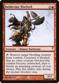 Balduvian Warlord, Coldsnap