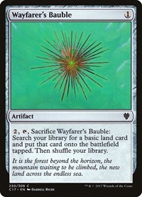 Wayfarer's Bauble, Commander 2017