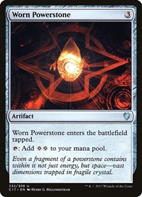 Worn Powerstone, Commander 2017