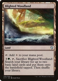 Blighted Woodland, Commander 2017