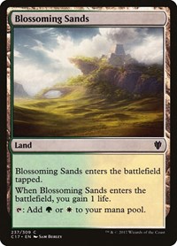 Blossoming Sands, Commander 2017