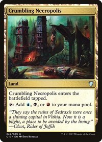 Crumbling Necropolis, Commander 2017