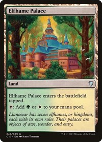 Elfhame Palace, Commander 2017