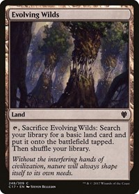 Evolving Wilds, Commander 2017