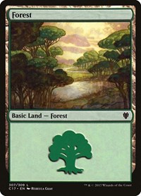 Forest (307), Commander 2017