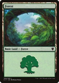 Forest (308), Commander 2017