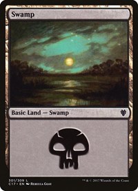 Swamp (301), Commander 2017