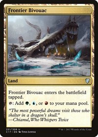 Frontier Bivouac, Commander 2017