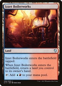 Izzet Boilerworks, Commander 2017