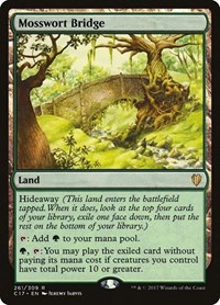 Mosswort Bridge, Commander 2017