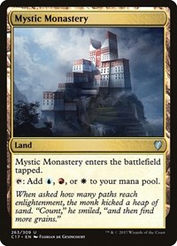 Mystic Monastery, Commander 2017