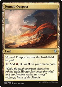 Nomad Outpost, Commander 2017