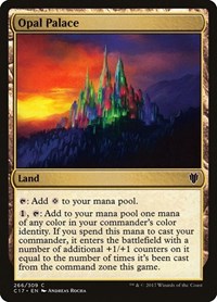 Opal Palace, Commander 2017