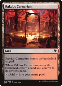 Rakdos Carnarium, Commander 2017