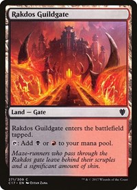 Rakdos Guildgate, Commander 2017