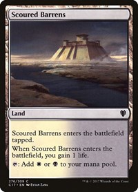 Scoured Barrens, Commander 2017