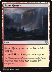Stone Quarry, Commander 2017