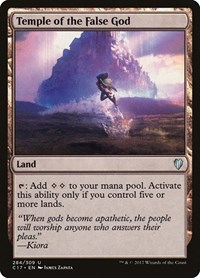 Temple of the False God, Commander 2017