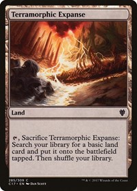 Terramorphic Expanse, Commander 2017
