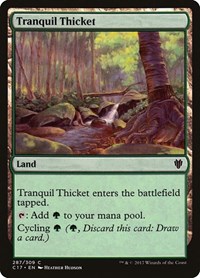 Tranquil Thicket, Commander 2017