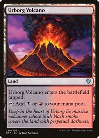 Urborg Volcano, Commander 2017