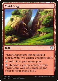 Vivid Crag, Commander 2017