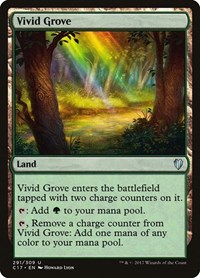 Vivid Grove, Commander 2017