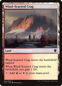 Wind-Scarred Crag, Commander 2017