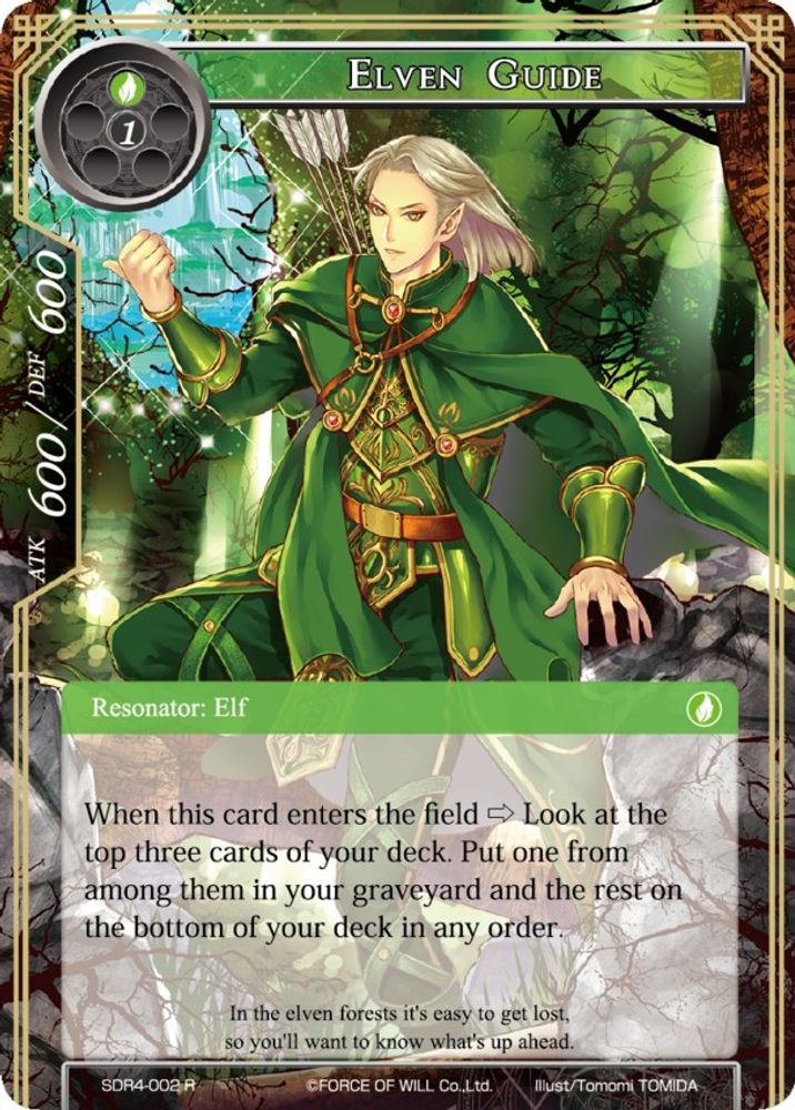 Elven Guide, Standard, front