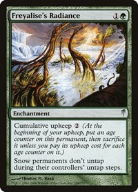 Freyalise's Radiance, Coldsnap