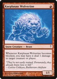 Karplusan Wolverine, Coldsnap