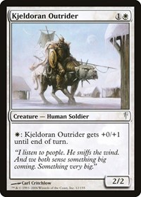 Kjeldoran Outrider, Coldsnap