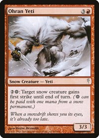 Ohran Yeti, Coldsnap