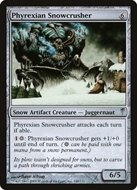 Phyrexian Snowcrusher, Coldsnap