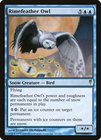 Rimefeather Owl, Coldsnap