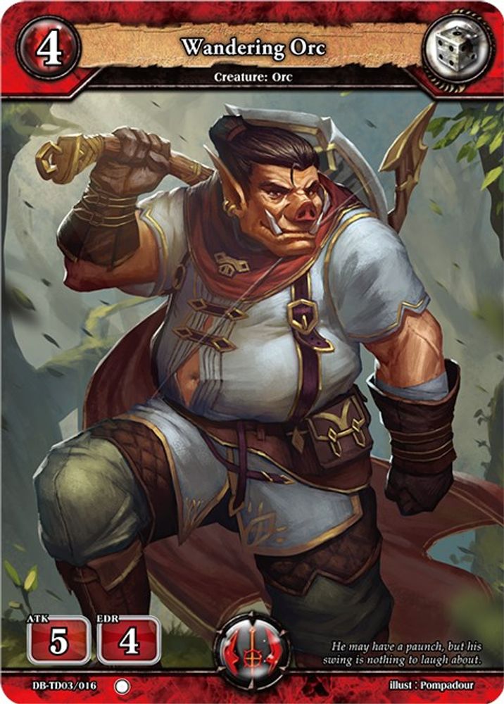 Wandering Orc, Standard, front