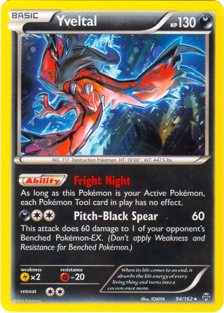 Yveltal - 94/162 (Cosmos Holo)