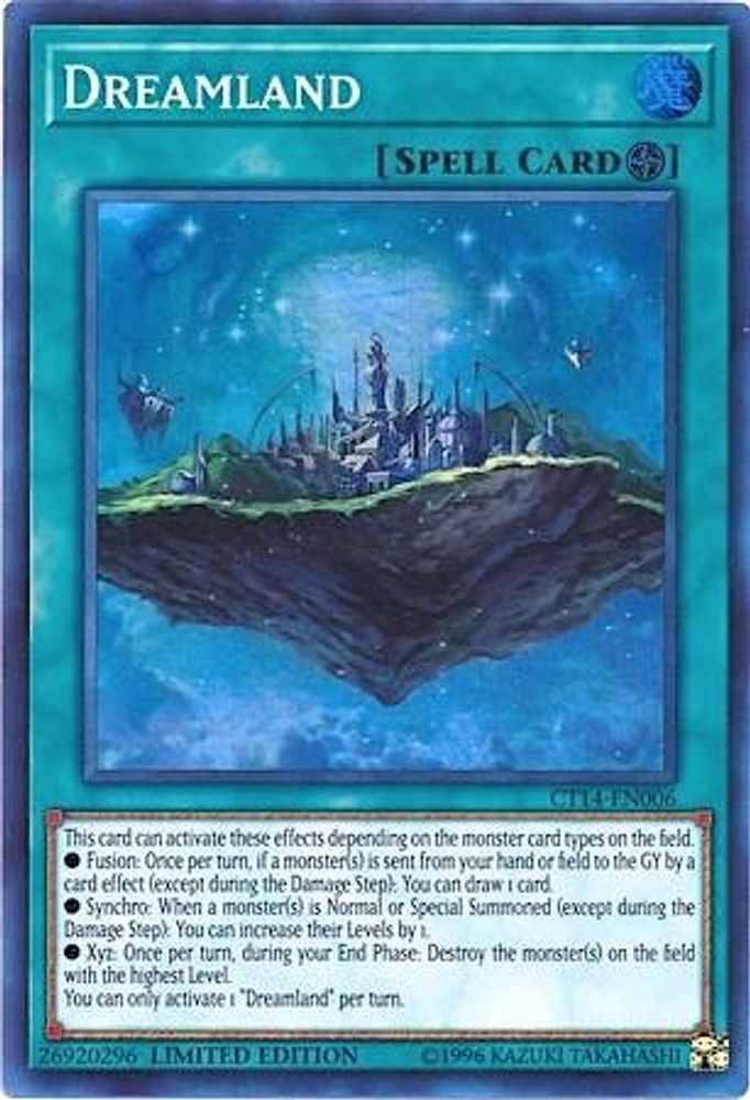 Dreamland, Limited, front